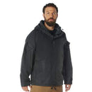 Rothco Hard Shell Waterproof Jacket - Black. Item