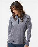 Adidas Women's Space Dyed Quarter-Zip Pullover A594