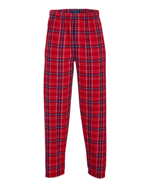 Boxercraft Harley Flannel Pants BM6624 - Brick Red Kingston