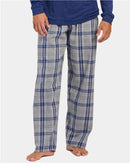 Boxercraft Harley Flannel Pants BM6624 - Oxford Heather/ Navy Kingston