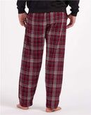 Boxercraft Harley Flannel Pants BM6624 - Maroon Plaid