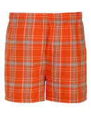 Boxercraft Double Brushed Flannel Boxers BM6701 - Burnt Orange Kingston