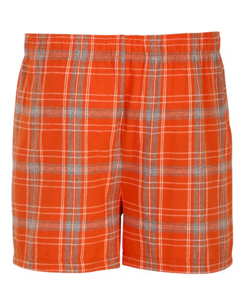 Boxercraft Double Brushed Flannel Boxers BM6701 - Burnt Orange Kingston