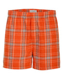 Boxercraft Double Brushed Flannel Boxers BM6701 - Burnt Orange Kingston