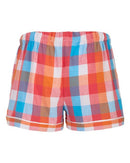 Boxercraft Women's Flannel Shorts BW6501 - Paradise Buffalo Check