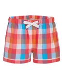 Boxercraft Women's Flannel Shorts BW6501 - Paradise Buffalo Check