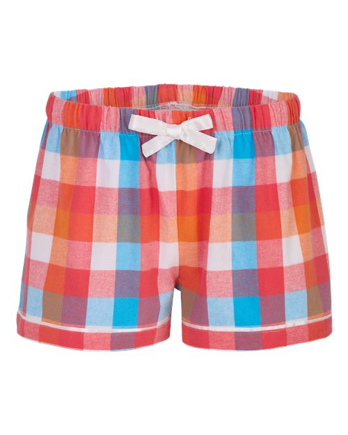 Boxercraft Women's Flannel Shorts BW6501 - Paradise Buffalo Check