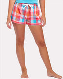 Boxercraft Women's Flannel Shorts BW6501 - Paradise Buffalo Check
