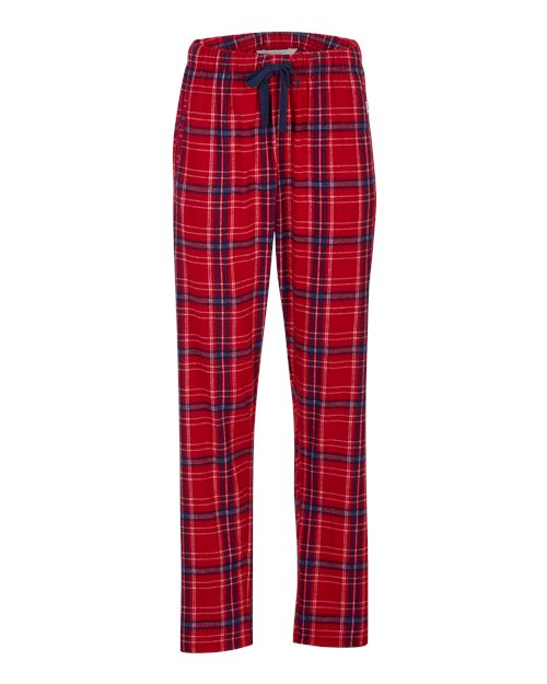 Boxercraft Women's Haley Flannel Pants BW6620 - Brick Red Kingston