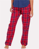 Boxercraft Women's Haley Flannel Pants BW6620 - Brick Red Kingston