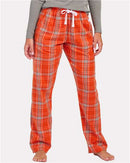 Boxercraft Women's Haley Flannel Pants BW6620 - Burnt Orange Kingston