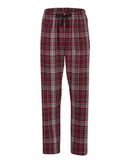 Boxercraft Women's Haley Flannel Pants BW6620 - Maroon Plaid