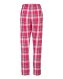 Boxercraft Women's Haley Flannel Pants BW6620 - Pink Sophia Plaid