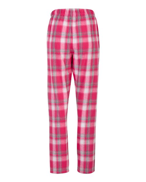 Boxercraft Women's Haley Flannel Pants BW6620 - Pink Sophia Plaid