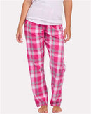 Boxercraft Women's Haley Flannel Pants BW6620 - Pink Sophia Plaid