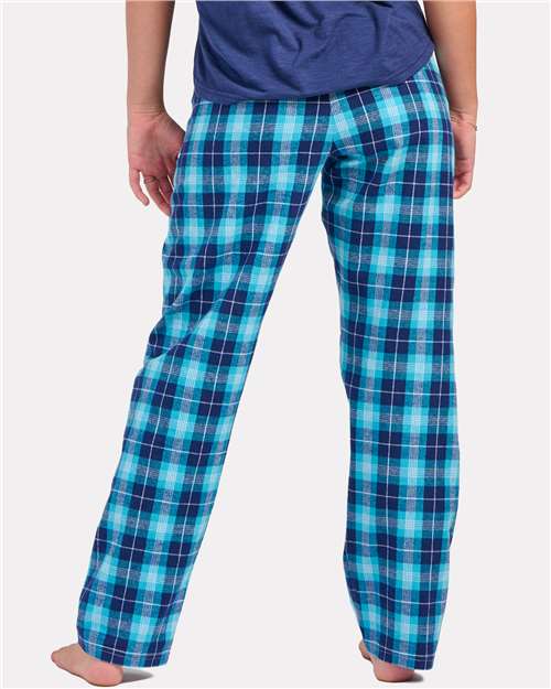 Boxercraft Women's Haley Flannel Pants BW6620 - Snow Plaid