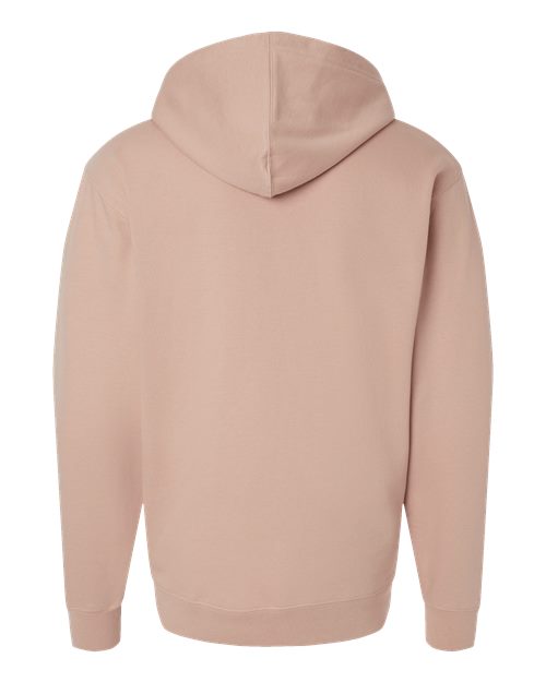 Independent Trading Co. Midweight Hooded Sweatshirt SS4500 - Dusty Pink