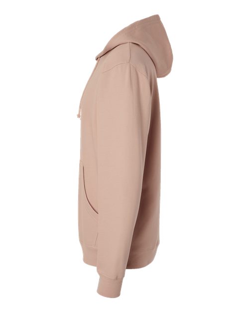 Independent Trading Co. Midweight Hooded Sweatshirt SS4500 - Dusty Pink