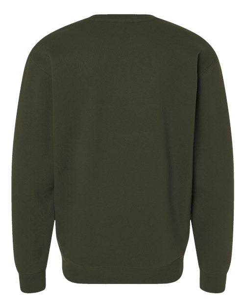 Independent Trading Co. Heavyweight Crewneck Sweatshirt IND3000 - Army
