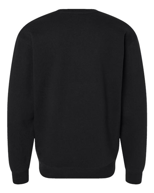 Independent Trading Co. Heavyweight Crewneck Sweatshirt IND3000 - Black