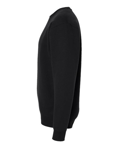Independent Trading Co. Heavyweight Crewneck Sweatshirt IND3000 - Black