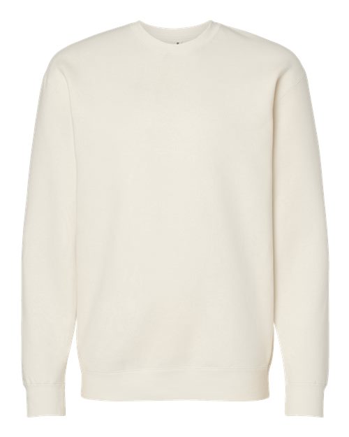Independent Trading Co. Heavyweight Crewneck Sweatshirt IND3000 - Bone