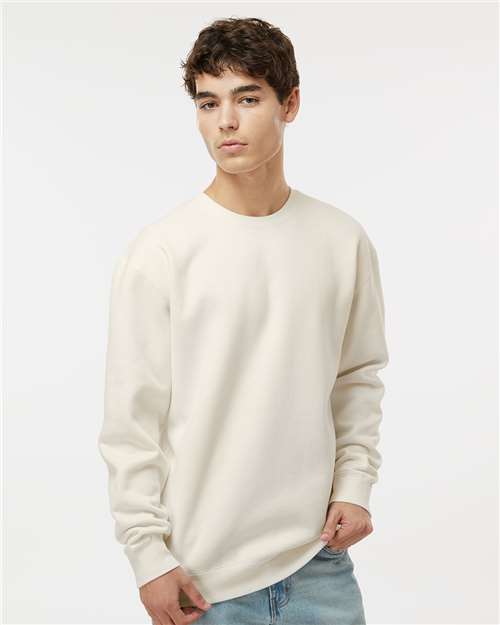 Independent Trading Co. Heavyweight Crewneck Sweatshirt IND3000 - Bone