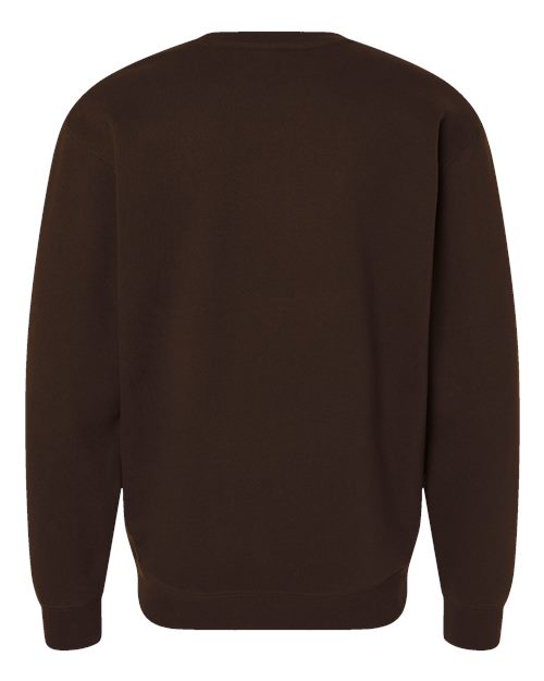 Independent Trading Co. Heavyweight Crewneck Sweatshirt IND3000 - Brown