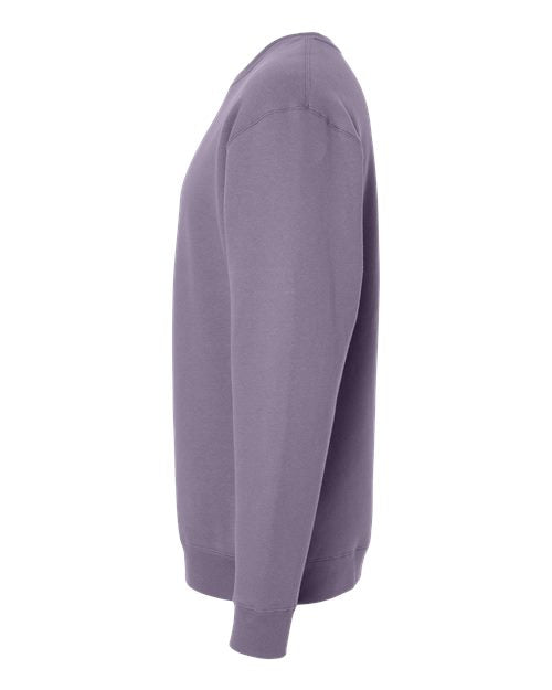 Independent Trading Co. Heavyweight Crewneck Sweatshirt IND3000 - Plum