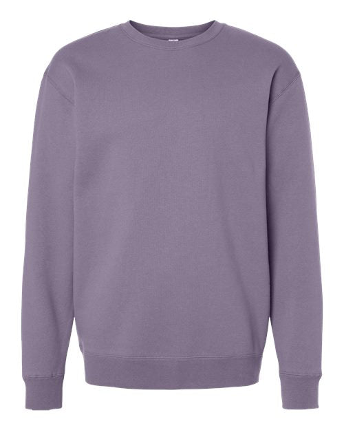Independent Trading Co. Heavyweight Crewneck Sweatshirt IND3000 - Plum