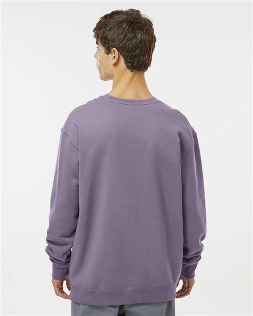 Independent Trading Co. Heavyweight Crewneck Sweatshirt IND3000 - Plum