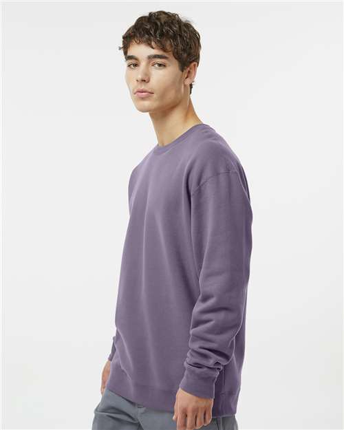 Independent Trading Co. Heavyweight Crewneck Sweatshirt IND3000 - Plum