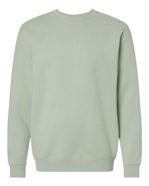 Independent Trading Co. Heavyweight Crewneck Sweatshirt IND3000 - Dusty Sage