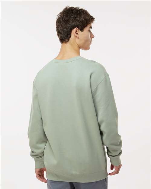 Independent Trading Co. Heavyweight Crewneck Sweatshirt IND3000 - Dusty Sage