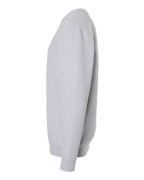 Independent Trading Co. Heavyweight Crewneck Sweatshirt IND3000 - Grey Heather
