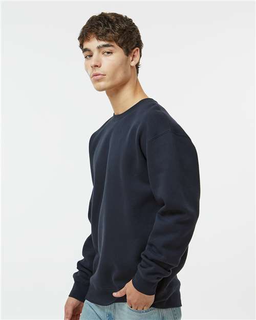 Independent Trading Co. Heavyweight Crewneck Sweatshirt IND3000 - Navy