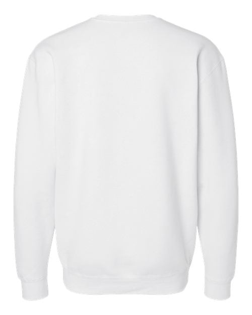Independent Trading Co. Heavyweight Crewneck Sweatshirt IND3000 - White
