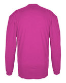 Badger Youth Triblend Long Sleeve T-Shirt 2944 - Hot Pink Heather