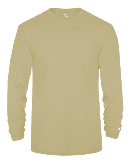Badger Youth Triblend Long Sleeve T-Shirt 2944 - Vegas Gold Heather