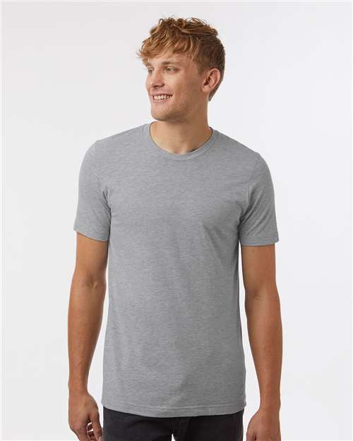Tultex Combed CVC T-Shirt 602CVC - Heather Grey