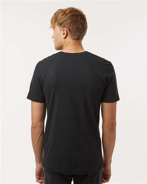 Tultex Combed CVC T-Shirt 602CVC - Heather Black