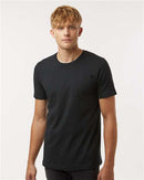 Tultex Combed CVC T-Shirt 602CVC - Heather Black