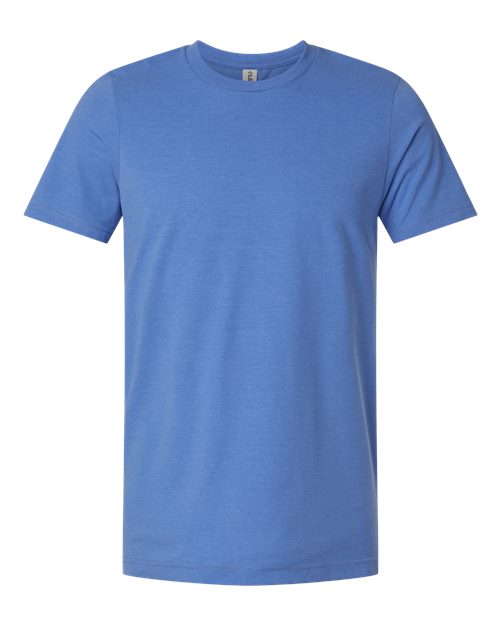 Tultex Combed CVC T-Shirt 602CVC - Heather Columbia Blue