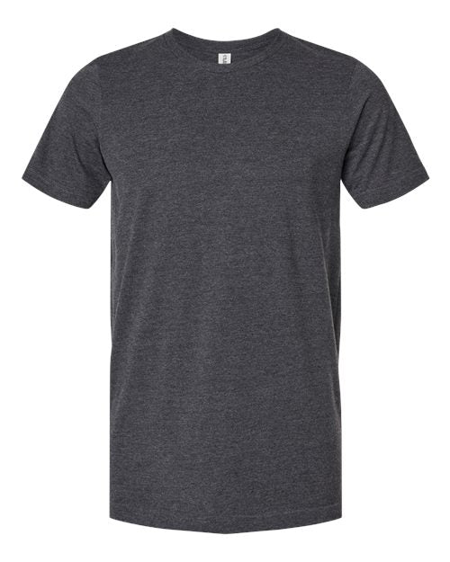 Tultex Combed CVC T-Shirt 602CVC - Heather Dark Grey