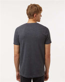 Tultex Combed CVC T-Shirt 602CVC - Heather Dark Grey