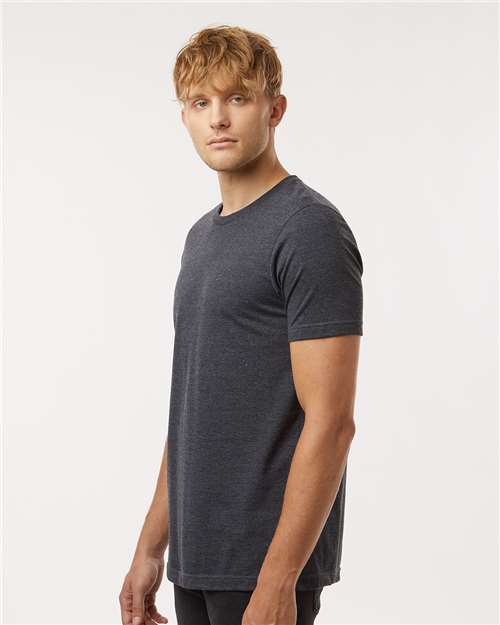 Tultex Combed CVC T-Shirt 602CVC - Heather Dark Grey