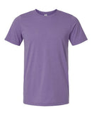 Tultex Combed CVC T-Shirt 602CVC - Heather Deep Purple