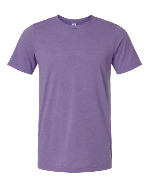 Tultex Combed CVC T-Shirt 602CVC - Heather Deep Purple