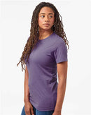Tultex Combed CVC T-Shirt 602CVC - Heather Deep Purple