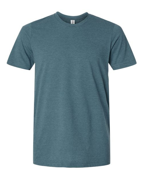 Tultex Combed CVC T-Shirt 602CVC - Heather Deep Teal